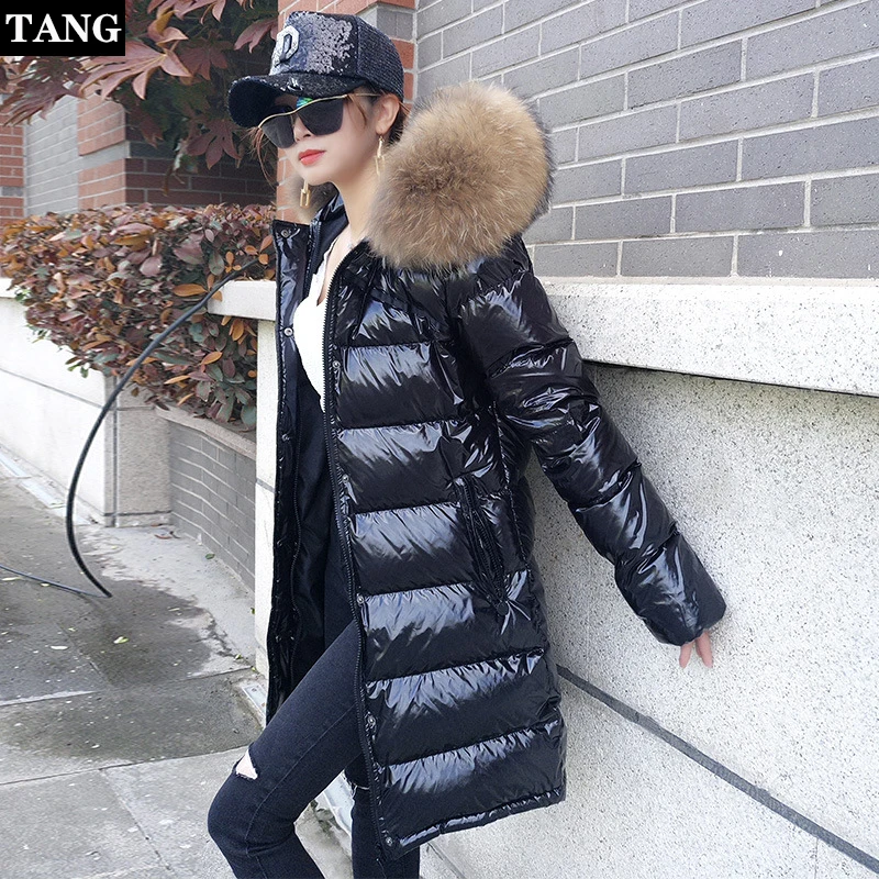 Big Raccoon Fur Collar Long Down Jacket Women Winter Hooded Slim Thick Medium Long Coat Female Casual Parka Coat Outerwear
Big Raccoon Fur Collar Long Down Jacket Women Winter Hooded Slim Thick Medium Long Coat Female Casual Parka Coat Outerwear