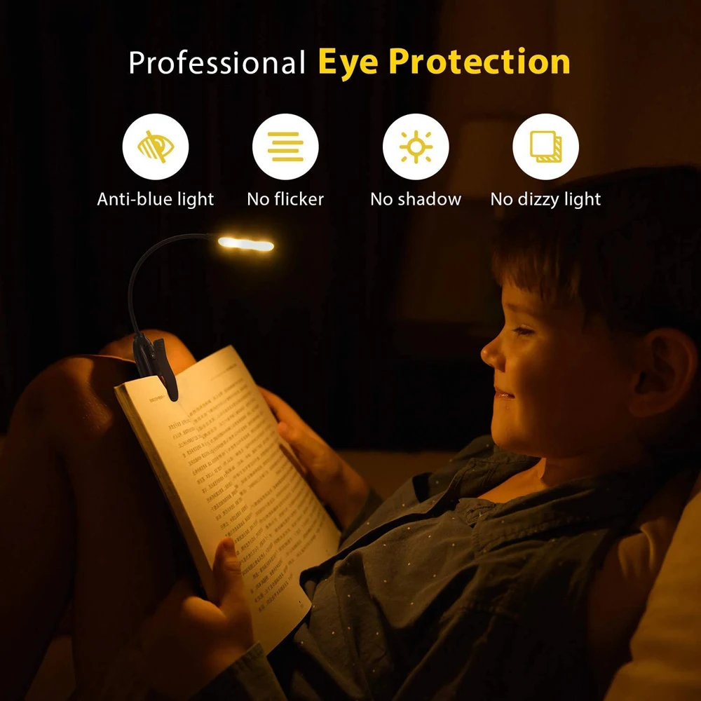 Book Light Blocking LED Reading Book Light Lamp Portable Rechargeable Sleep Table Desk Bedside Light Mini Adjustable Night Light Book Light Blocking LED Reading Book Light Lamp Portable Rechargeable Sleep Table Desk Bedside Light Mini Adjustable Night Light