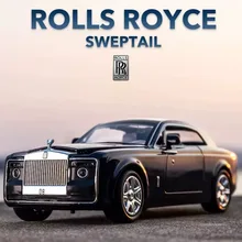 1:24 Rolls Royce Sweptail Alloy Car Model Car Model Die Casting Metal Toy Car Simulation Acousto-optic Collection Ornament Gift
1:24 Rolls Royce Sweptail Alloy Car Model Car Model Die Casting Metal Toy Car Simulation Acousto-optic Collection Ornament Gift