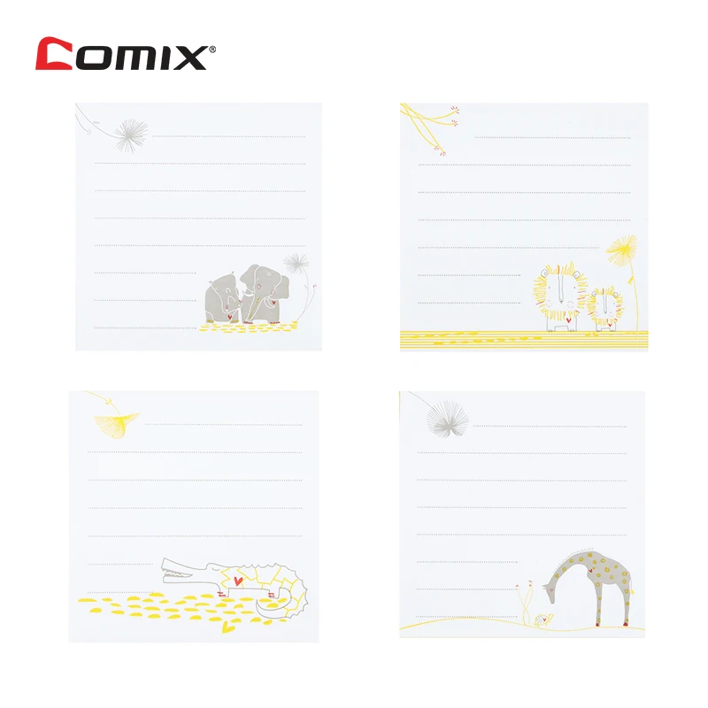 Comix Sticky Notes Self Adhesive 73mm x 73mm 80 Sheets Per Pad Leaf Patterns Bookmark for New Semester Gift Home Office Daily
Comix Sticky Notes Self Adhesive 73mm x 73mm 80 Sheets Per Pad Leaf Patterns Bookmark for New Semester Gift Home Office Daily