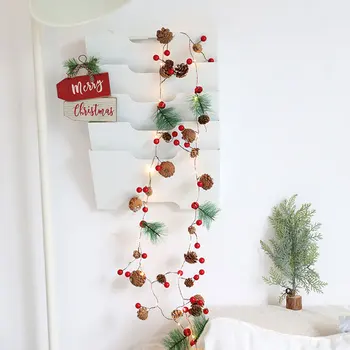 Christmas Lights Fairy Lights Wreath with Lights Flower Berries Festive Party Family Birthday Home Decor Battery Powered HUG-D
Christmas Lights Fairy Lights Wreath with Lights Flower Berries Festive Party Family Birthday Home Decor Battery Powered HUG-D