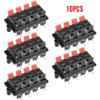 10pcs 8-Way Position Clamp Spring Push Release Terminal Audio Speaker Connector Board Terminal Audio Speaker Clip
10pcs 8-Way Position Clamp Spring Push Release Terminal Audio Speaker Connector Board Terminal Audio Speaker Clip