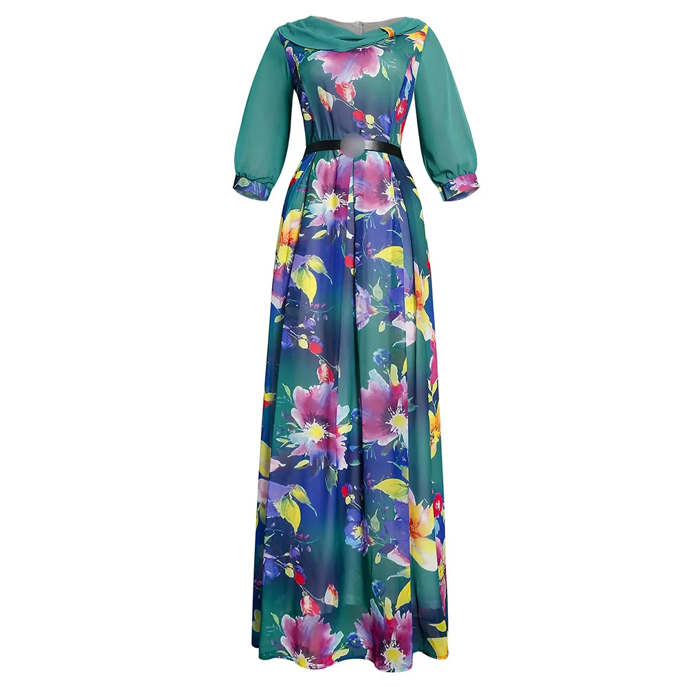Women Bohemia Loose Dresses Ladies Female African Fashion Lantern Sleeve Lotus Maxi Vestidos Daily Boubou Robe Big Sewing Dress
Women Bohemia Loose Dresses Ladies Female African Fashion Lantern Sleeve Lotus Maxi Vestidos Daily Boubou Robe Big Sewing Dress