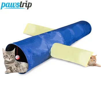 3 Holes Cat Tunnel Foldable Pet Cat Toy For Cats Rabbit Hamster Play Tunnel Tube Kitten Cat Training Toys 117*30cm
3 Holes Cat Tunnel Foldable Pet Cat Toy For Cats Rabbit Hamster Play Tunnel Tube Kitten Cat Training Toys 117*30cm