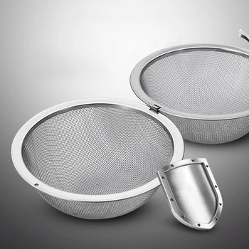 Durable Sphere Multi-function Silver 4.5/5.5/7/9CM 304 Stainless Steel Kitchen Tools Strainer Mesh Tea Filter Tea Infuser 1Pcs 
Durable Sphere Multi-function Silver 4.5/5.5/7/9CM 304 Stainless Steel Kitchen Tools Strainer Mesh Tea Filter Tea Infuser 1Pcs
