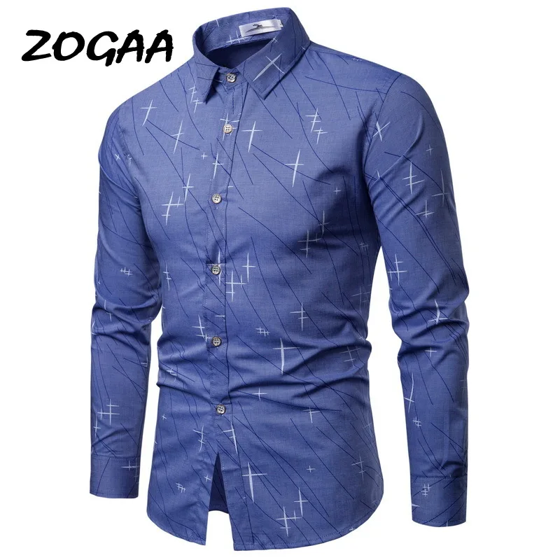 ZOGAA 2020 New Irregular Pattern Shirt Men's Print Workout Summer Short Sleeve Slim Wild Casual Men's Wear
ZOGAA 2020 New Irregular Pattern Shirt Men's Print Workout Summer Short Sleeve Slim Wild Casual Men's Wear