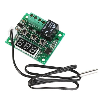 Heat Cool Temp Thermostat Temperature Control Switch Thermometer Module DC 5V 12V W1209 Accessories Tools VJ-Drop
Heat Cool Temp Thermostat Temperature Control Switch Thermometer Module DC 5V 12V W1209 Accessories Tools VJ-Drop