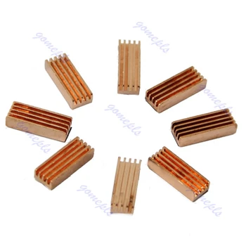 8pcs Copper Heat Sink Heatsinks Cooler For PC Computer DDR DDR2 Memory RAM HOT R2JB
8pcs Copper Heat Sink Heatsinks Cooler For PC Computer DDR DDR2 Memory RAM HOT R2JB