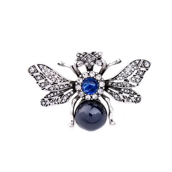 Fashion Jewelry Vintage Brooch Shiny Rhinestone Personality Insect Texture Brooch Ladies Accessories
Fashion Jewelry Vintage Brooch Shiny Rhinestone Personality Insect Texture Brooch Ladies Accessories
