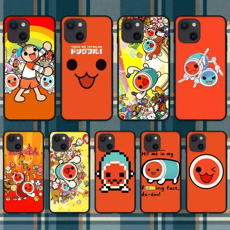 Чехол для телефона RUICHI Hot game taiko-no-tatsujin iPhone 11 12 Mini 13 Pro XS Max X 8 7 6s Plus 5 SE XR | Мобильные