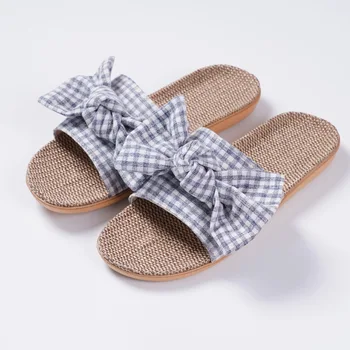 Flax Slippers Bow Hemp Slippers 2020 New Summer Slippers Female Korean Cute Open Toe Sandals Flip Flops Shoes Women
Flax Slippers Bow Hemp Slippers 2020 New Summer Slippers Female Korean Cute Open Toe Sandals Flip Flops Shoes Women