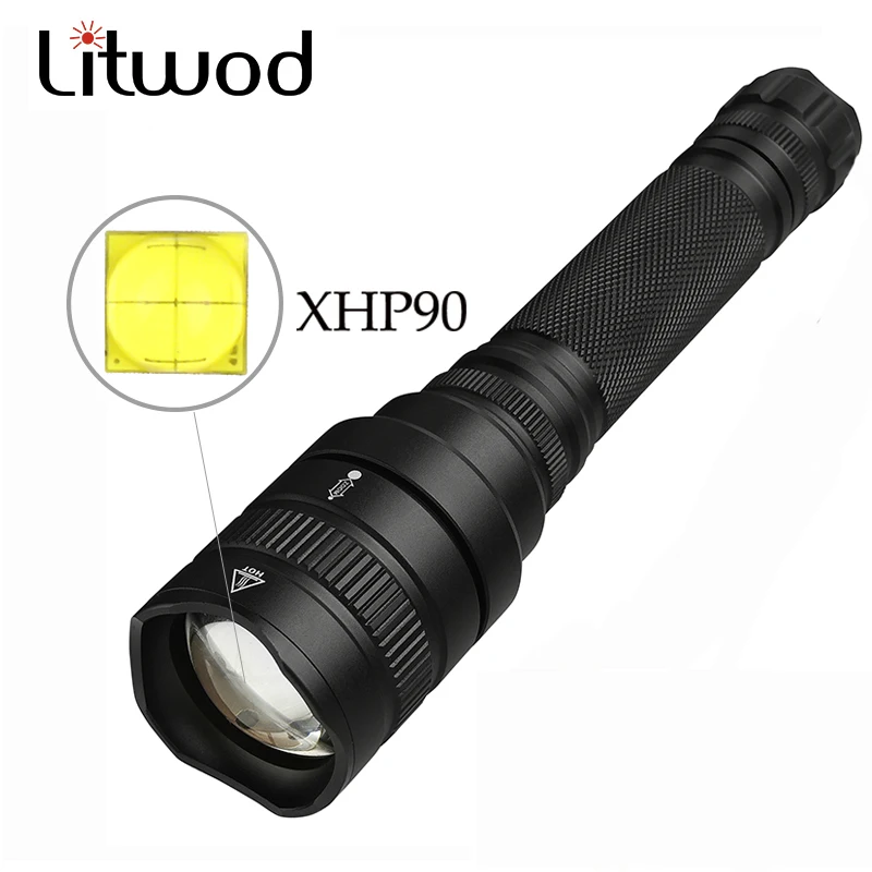 XHP90 Powerful led flashlight zoom torch Aluminum Hunting Tactical camping lantern Waterproof 5 Modes Light 18650 battery
XHP90 Powerful led flashlight zoom torch Aluminum Hunting Tactical camping lantern Waterproof 5 Modes Light 18650 battery