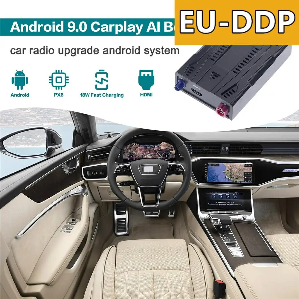 128GB Carplay Ai Box Car Radio Upgrade Android Auto For Audi A7 2017 2018 2019 2020 Stereo Smart Multimedia Player WIfi
128GB Carplay Ai Box Car Radio Upgrade Android Auto For Audi A7 2017 2018 2019 2020 Stereo Smart Multimedia Player WIfi