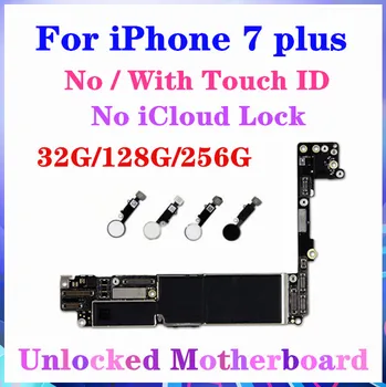 Motherboard For iphone 7 plus 128GB/32GB/256GB without touch ID Unlocked iCloud With Touch Function for iphone 7plus motherboard
Motherboard For iphone 7 plus 128GB/32GB/256GB without touch ID Unlocked iCloud With Touch Function for iphone 7plus motherboard