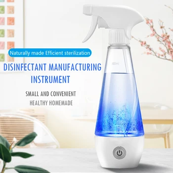 WaterAcid Making Machine Generator Household Disinfectant 300ML Spray Bottle Portable Disinfection Sterilizing Hypochlorous
WaterAcid Making Machine Generator Household Disinfectant 300ML Spray Bottle Portable Disinfection Sterilizing Hypochlorous
