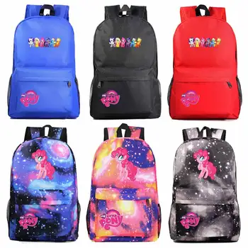 Fashion Cartoon Cutie My Little Pony Boy Girl Book School Bag Women Bagpack Teenagers Schoolbags Men Student Backpack
Fashion Cartoon Cutie My Little Pony Boy Girl Book School Bag Women Bagpack Teenagers Schoolbags Men Student Backpack