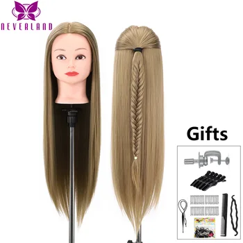 26"66CM 100% Synthetic Fiber Hair Hairdressing Training Head Cosmetology Mannequin Head for College Braid Tool Set Head Doll
26"66CM 100% Synthetic Fiber Hair Hairdressing Training Head Cosmetology Mannequin Head for College Braid Tool Set Head Doll