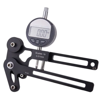 Adjustable Durable Digital Handheld Bicycle Repair Spoke Tension Meter Aluminum Alloy Accurate Measure Manual Reusable Easy Use
Adjustable Durable Digital Handheld Bicycle Repair Spoke Tension Meter Aluminum Alloy Accurate Measure Manual Reusable Easy Use