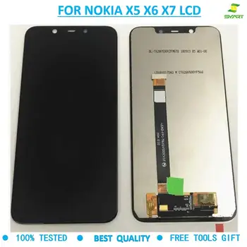 For NOKIA X7 LCD TA-1131 TA-1109 TA-1099 Display Touch Screen Compatible For Nokia 8.1 X5 X6 Assembly Digitizer Panel Black
For NOKIA X7 LCD TA-1131 TA-1109 TA-1099 Display Touch Screen Compatible For Nokia 8.1 X5 X6 Assembly Digitizer Panel Black