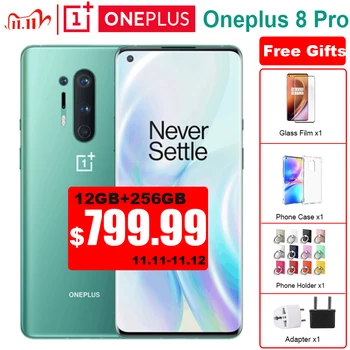 Global ROM Oneplus 8 pro 5G Mobile Phone 12GB 256GB /8GB 128GB 6.78" 120Hz Snapdragon 865 48MP 30W 4510mAh NFC 5G Smartphone
Global ROM Oneplus 8 pro 5G Mobile Phone 12GB 256GB /8GB 128GB 6.78" 120Hz Snapdragon 865 48MP 30W 4510mAh NFC 5G Smartphone