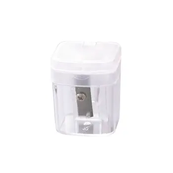 Transparent Pencil Sharpener Manual Pencil Cutting Rotary Sharpener Stationery Q6PA
Transparent Pencil Sharpener Manual Pencil Cutting Rotary Sharpener Stationery Q6PA