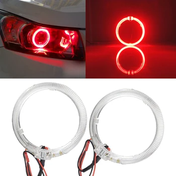 2pcs 12V 6W 720 LM 100mm LED Light Guide Angel Eyes Halo Rings for Car Truck Motorcycle Headlight Retrofit Red
2pcs 12V 6W 720 LM 100mm LED Light Guide Angel Eyes Halo Rings for Car Truck Motorcycle Headlight Retrofit Red