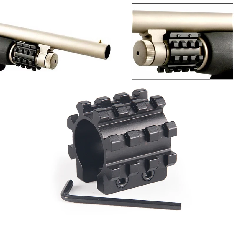 Tactical Remington 870 Mossberg 500 12GA 1" Shotgun Mag Tube Tri Rail Picatinny Mounts 5 Position Shotgun Barrel Mount Tube 1-25
Tactical Remington 870 Mossberg 500 12GA 1" Shotgun Mag Tube Tri Rail Picatinny Mounts 5 Position Shotgun Barrel Mount Tube 1-25