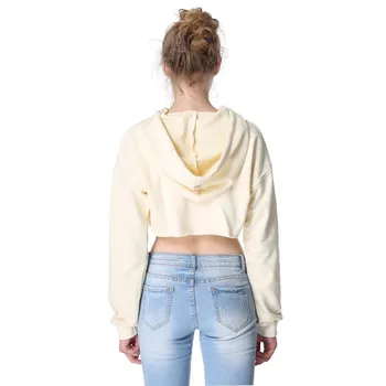 2020 Sexy Women Super Short Cropped Tops Hip Hop Hooded Sweatshirts Cotton Long Sleeved Female Pullover New Summer Fit Moletom
2020 Sexy Women Super Short Cropped Tops Hip Hop Hooded Sweatshirts Cotton Long Sleeved Female Pullover New Summer Fit Moletom