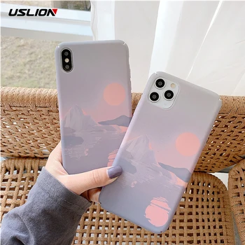 USLION Shockproof Moon Painting Phone Cover For iPhone 11 X XR XS Max Hard PC Back Case For iPhone 6 6S 7 8 7Plus Art Moon Shell
USLION Shockproof Moon Painting Phone Cover For iPhone 11 X XR XS Max Hard PC Back Case For iPhone 6 6S 7 8 7Plus Art Moon Shell