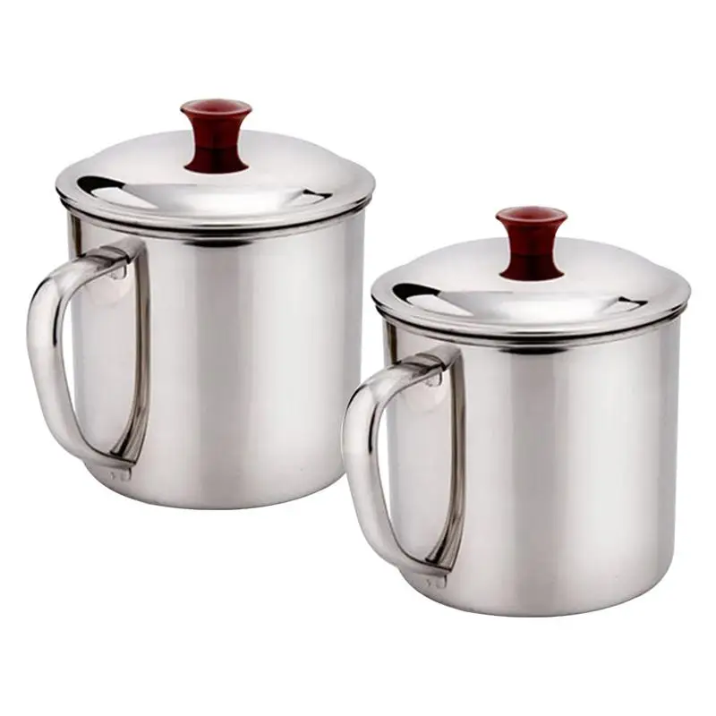 8.5*7.8cm Stainless Steel Cup With A Cup Cover Metal Cups Children Drinkware With Drinking Gadget Lid Silver Color Z1Y1
8.5*7.8cm Stainless Steel Cup With A Cup Cover Metal Cups Children Drinkware With Drinking Gadget Lid Silver Color Z1Y1