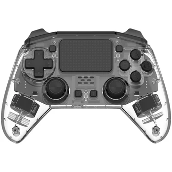 Wireless Bluetooth Gamepad for Ps4 Dual Motor with Somatosensory Six-Axis with T Burst Function and Vibration Adjustment
Wireless Bluetooth Gamepad for Ps4 Dual Motor with Somatosensory Six-Axis with T Burst Function and Vibration Adjustment
