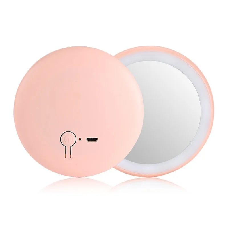 Round HD Makeup Mirror Polymer Glass Mirror Usb Chargeable Cosmetic Mirror With 12LED Lights New
Round HD Makeup Mirror Polymer Glass Mirror Usb Chargeable Cosmetic Mirror With 12LED Lights New
