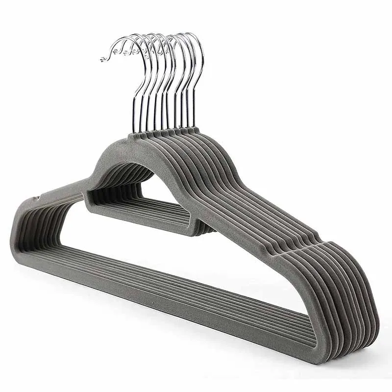 New Hot Flocking Hanger Non-slip Plastic Flocking Velvet Coat Flocked Custom Hanger Seamless Drying Rack JY
New Hot Flocking Hanger Non-slip Plastic Flocking Velvet Coat Flocked Custom Hanger Seamless Drying Rack JY