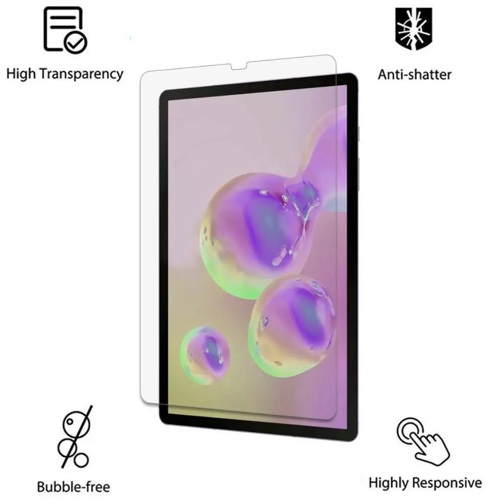 1PCS Tempered Glass For Samsung Galaxy Tab S6 10.5\" T860 T865 9H Protective Glass on SM-T860 SM-T865
1PCS Tempered Glass For Samsung Galaxy Tab S6 10.5\" T860 T865 9H Protective Glass on SM-T860 SM-T865