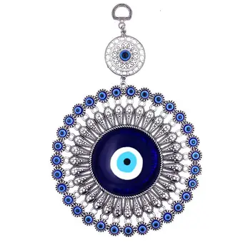 Nordic Hanging Pendant Metal Retro Blue Turkish Eye for Living Room Wall Decoration
Nordic Hanging Pendant Metal Retro Blue Turkish Eye for Living Room Wall Decoration