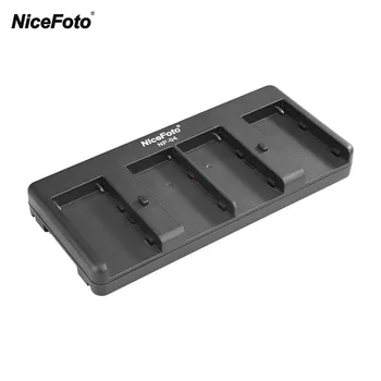 NiceFoto NP-04 NP-F Battery to V-Mount Battery Converter Adapter Plate 4-slot for Sony Battery for LED Video Light 
NiceFoto NP-04 NP-F Battery to V-Mount Battery Converter Adapter Plate 4-slot for Sony Battery for LED Video Light