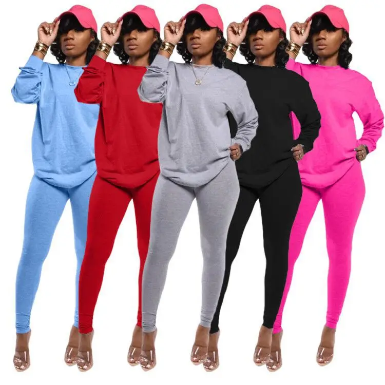 Women Active Two Piece Set Solid Long Sleeve Crop Tops T-Shirt Jogger Pants Suit Outfit Sportwear Workout Tracksuit Matching Set
Women Active Two Piece Set Solid Long Sleeve Crop Tops T-Shirt Jogger Pants Suit Outfit Sportwear Workout Tracksuit Matching Set