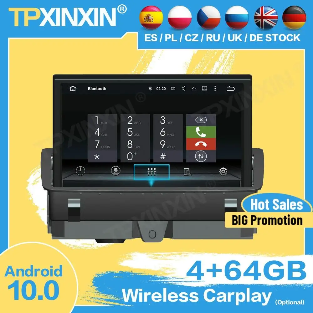 Car Radio Wireless Recorder Receiver Android For Audi A3 2011 2012 2013 2014 2015 2016 2017 2018 2019 GPS Player Audio Head Unit
Car Radio Wireless Recorder Receiver Android For Audi A3 2011 2012 2013 2014 2015 2016 2017 2018 2019 GPS Player Audio Head Unit