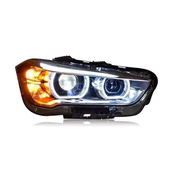 Headlight assembly for BMW X1 2011-17 LED angel eye turn signal Bi-lens HID bulbs with 65W Ballast, left and right
Headlight assembly for BMW X1 2011-17 LED angel eye turn signal Bi-lens HID bulbs with 65W Ballast, left and right