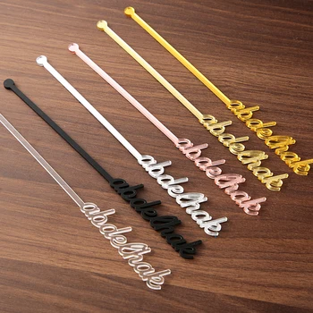 Personalized name drink stirrers Cocktail accessories Wedding decor swizzle stick Beach party decorations Custom stir sticks
Personalized name drink stirrers Cocktail accessories Wedding decor swizzle stick Beach party decorations Custom stir sticks
