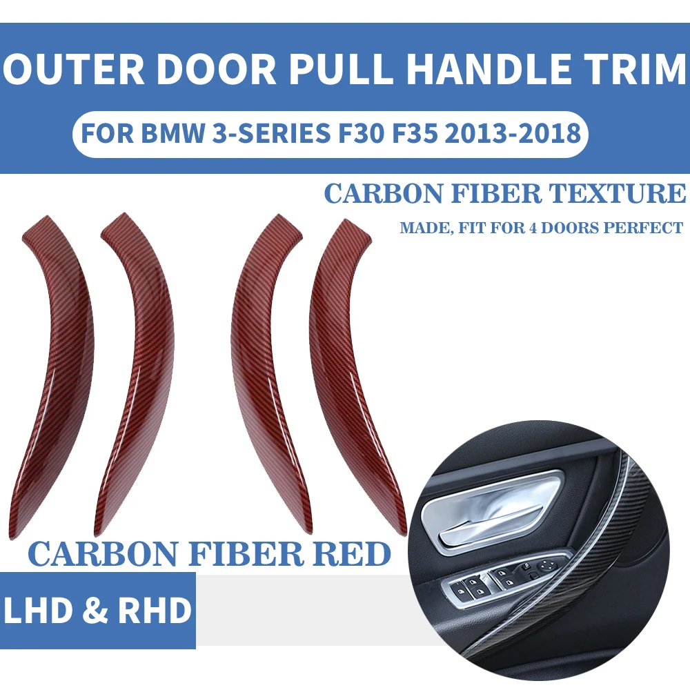 F30 Outer carbon fiber red