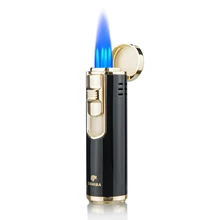 COHIBA Cigar Lighter Torch Jet Flame Refillable With Punch Windproof Cigar Lighter Tool Accessories for Gift Box
COHIBA Cigar Lighter Torch Jet Flame Refillable With Punch Windproof Cigar Lighter Tool Accessories for Gift Box