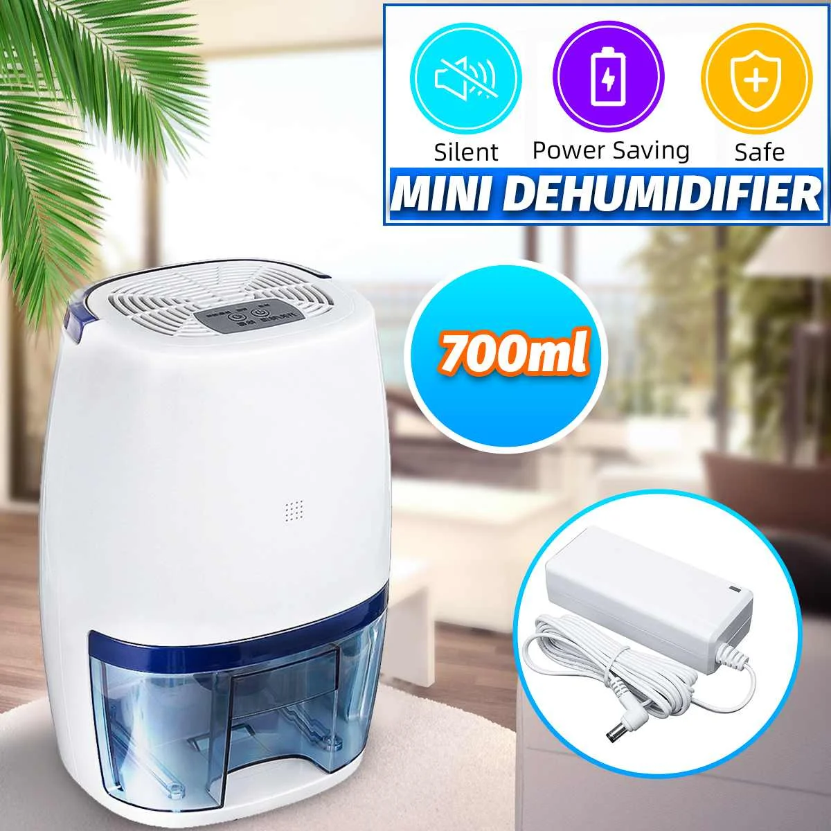 Automatic Electric Dehumidifier Mini Air Dehumidifier Air Moisture Sterilize Defrost for Home Office Basement Damp Garage 220V
Automatic Electric Dehumidifier Mini Air Dehumidifier Air Moisture Sterilize Defrost for Home Office Basement Damp Garage 220V