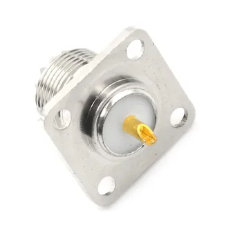 Female UHF Panel Connector Coax Connector SO-239 Female Jack Square Shape Solder Cup Coax Connector For Radio 1pc 
Female UHF Panel Connector Coax Connector SO-239 Female Jack Square Shape Solder Cup Coax Connector For Radio 1pc