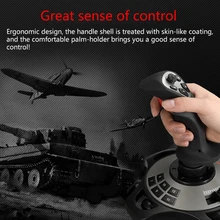 1Pc PXN-2113 Flight Joystick Has 12 Programmable Buttons And Vibration Function Suitable For PC Windows XP/7/8/10 System
1Pc PXN-2113 Flight Joystick Has 12 Programmable Buttons And Vibration Function Suitable For PC Windows XP/7/8/10 System