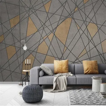Large 3D Wallpaper Mural Custom Nordic Modern Personality Retro Geometric Golden Lines TV Background Wallpaper Mural
Large 3D Wallpaper Mural Custom Nordic Modern Personality Retro Geometric Golden Lines TV Background Wallpaper Mural