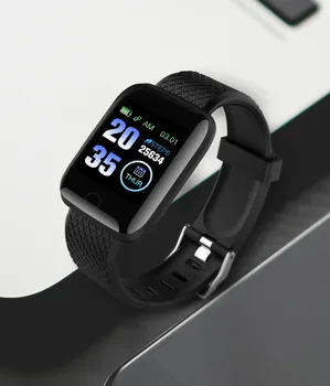 D116Plus Smart Bracelet with Touch Screen Support Heart Rate Blood Pressure Monitoring Clock Exercise Step Smart Reminder Watch
D116Plus Smart Bracelet with Touch Screen Support Heart Rate Blood Pressure Monitoring Clock Exercise Step Smart Reminder Watch