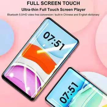 3.0 Inches Full Screen Touch MP4 Player Ultra-thin Touch Screen MP5 Player Bluetooth 5.0 Large-capacity Storage Player USB2.0
3.0 Inches Full Screen Touch MP4 Player Ultra-thin Touch Screen MP5 Player Bluetooth 5.0 Large-capacity Storage Player USB2.0