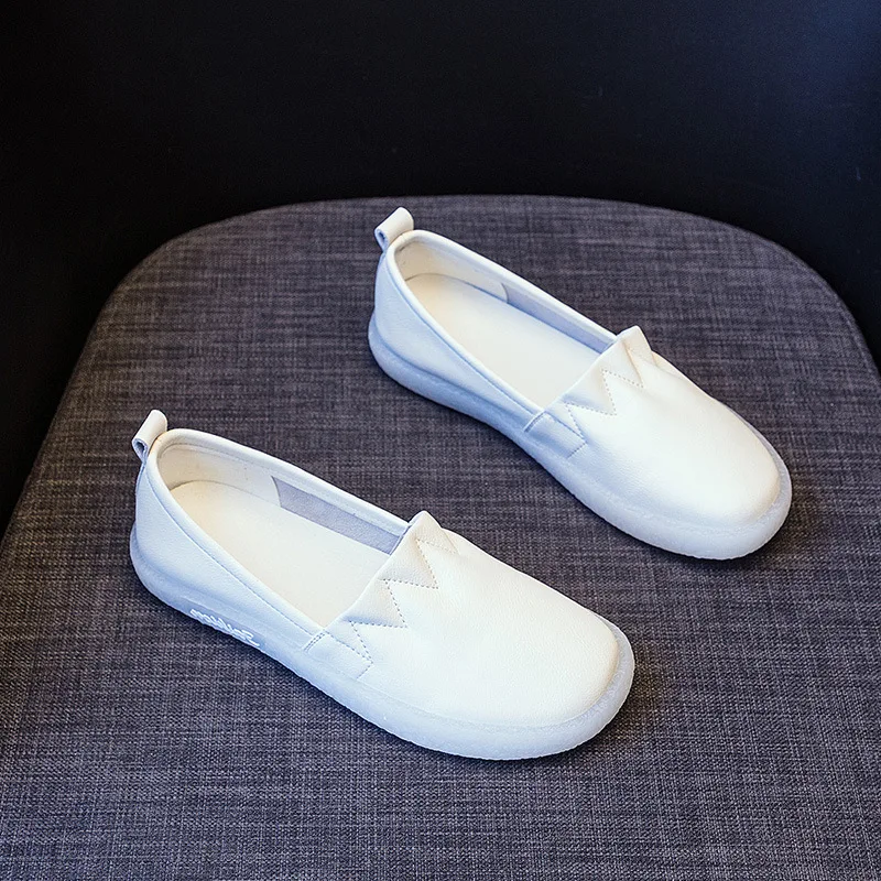 Кроссовки женские из натуральной кожи, Вулканизированная подошва, удобная повседневная легкая обувь для беременных, белые, большие размеры
Кроссовки женские из натуральной кожи, Вулканизированная подошва, удобная повседневная легкая обувь для беременных, белые, большие размеры