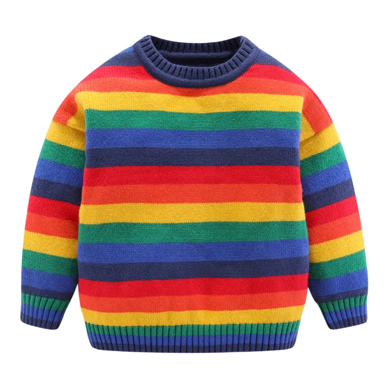 Mudkingdom Little Girls Rainbow Sweaters Striped Winter Adorable Pullovers Knit Sweaters
Mudkingdom Little Girls Rainbow Sweaters Striped Winter Adorable Pullovers Knit Sweaters